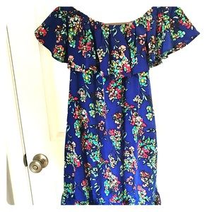 Off the shoulder dress